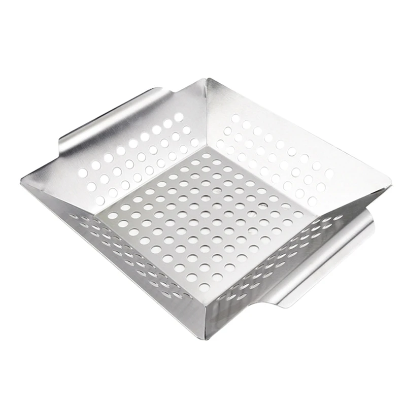 

Stainless Steel Grilling Basket Barbecue Accessories Tray Barbecue Tools Kitchen Tools