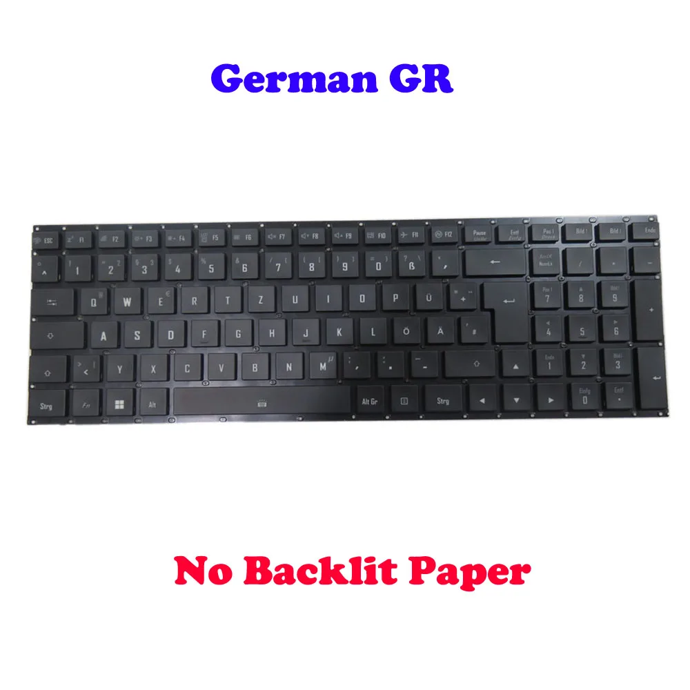 Клавиатура без подсветки для ноутбука Gigabyte для AERO 15 (серия RTX ...