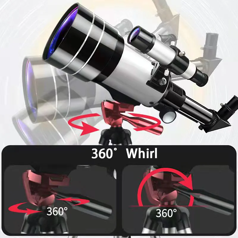 Профессиональный астрономический телескоп для съемки фотографий 145 см