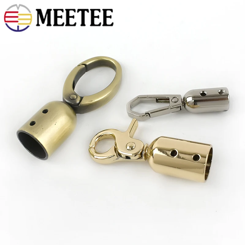 Металлическая кисточка Meetee 4 шт. зажим для крышки металлические пряжки ремешок