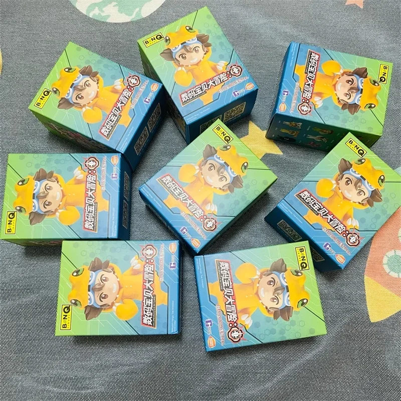 Digimon Приключения Q версия куклы искусственная фигурка Аниме Коллекция моделей