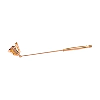 candle wick snuffer polished wick flame snuffer with long handle candle extinguisher for putting out nest candles flame scented