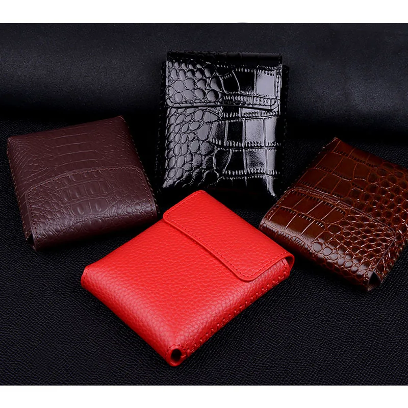 

Genuine Leather Case For Samsung Galaxy Z Flip Case Cover For Samsung Galaxy Z Flip F7000 Genuine Leather Flip Phone Case