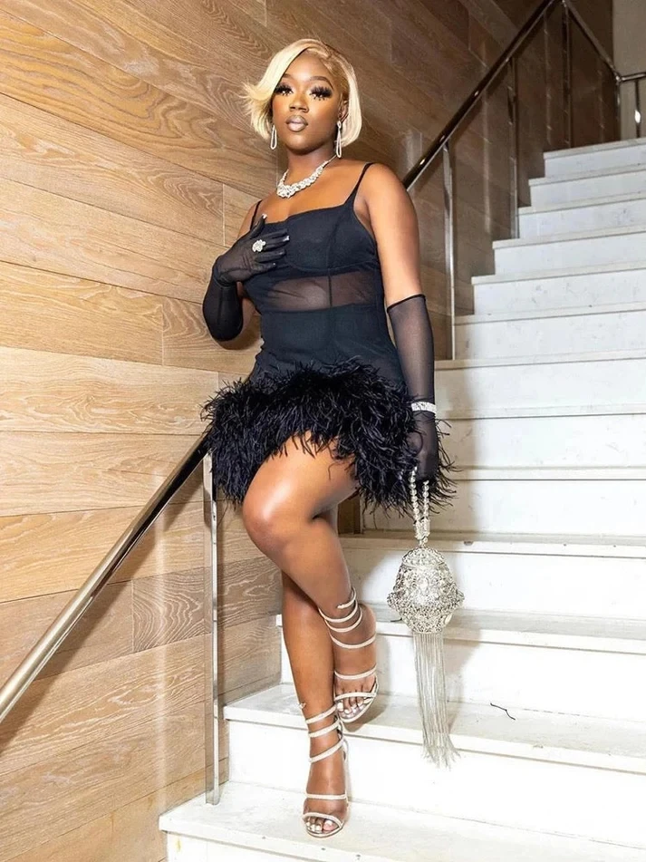 Сексуальные черные женские Макси-Платья До дня рождения женское Короткое