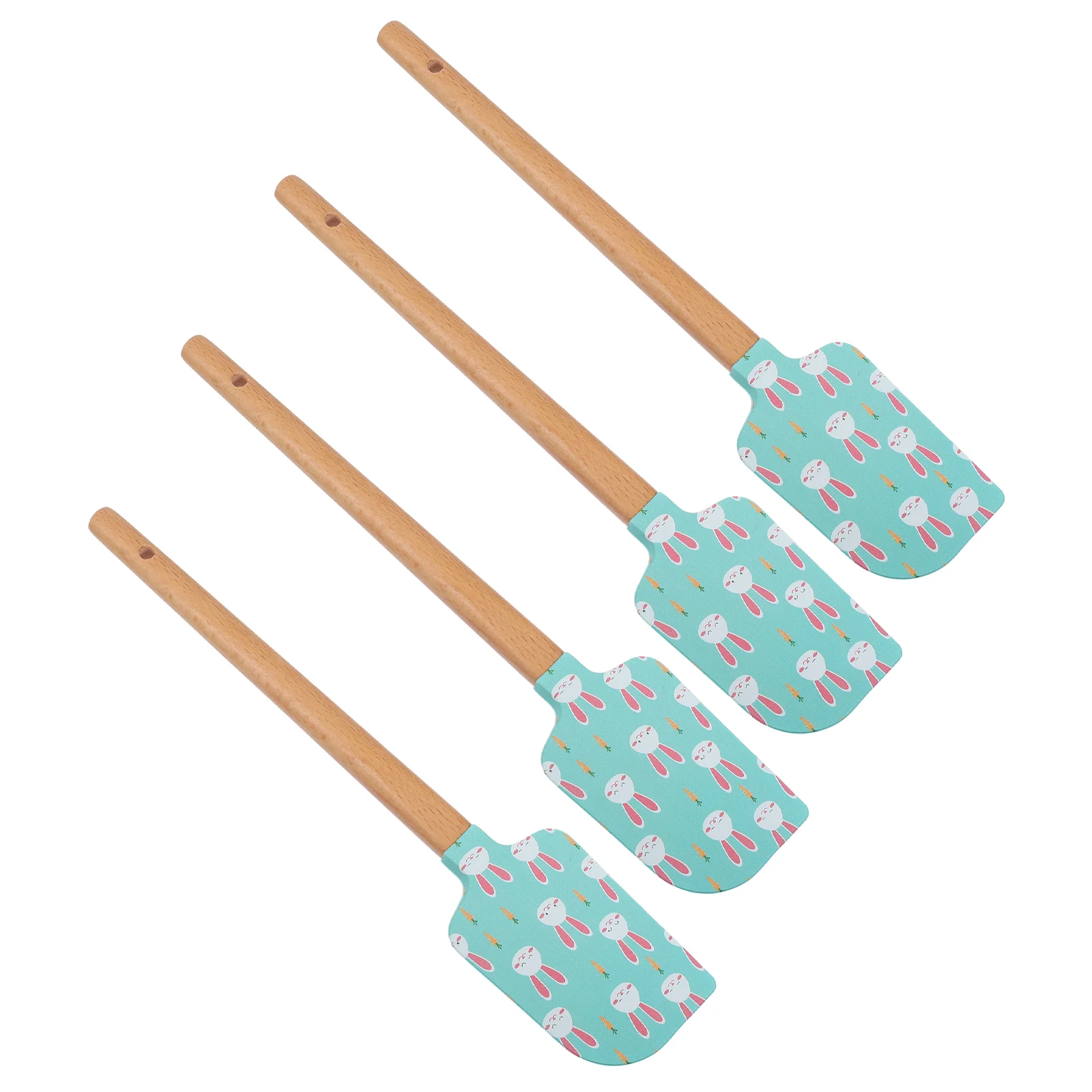 

4Pcs Butter Scraper Household Cake Bread Scraper Professional Cake Scraper