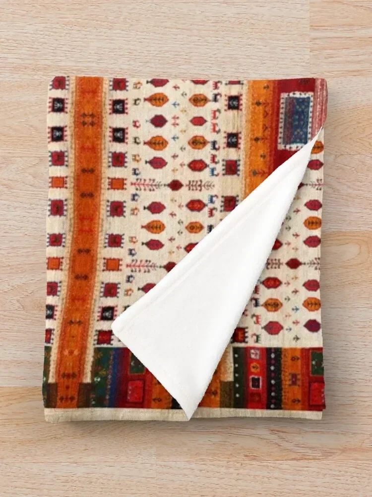 Богемное традиционное берберское винтажное осеннее сезонное одеяло из