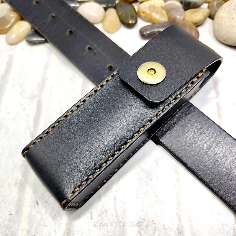 Кожаная кобура Blongk для очков поясной кошелек из воловьей кожи держатель ручной