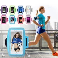 running arm belt phone case for iphone huawei samsung mobile phone arm sleeve wrist bag waterproof for 4 6 inch mobile phones