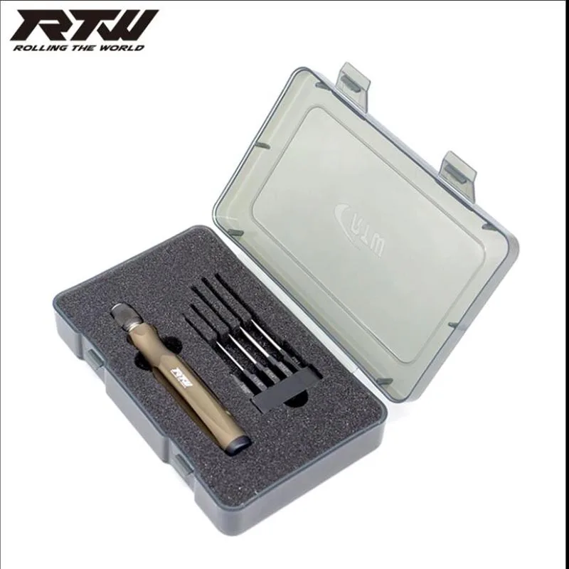 

RTW 4 в 1 шестигранный ключ инструменты 1,5/2,0/2,5/3,0 мм Держатель головки высокоскоростные стальные инструменты