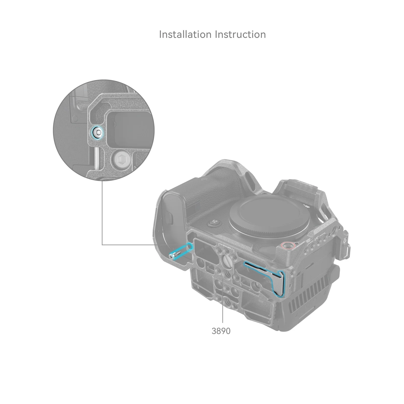 Фото Набор винтов SmallRig из нержавеющей стали с 2 отвертками В комплекте 2 винта M3x5 и 2 винта M4 4385 №4
