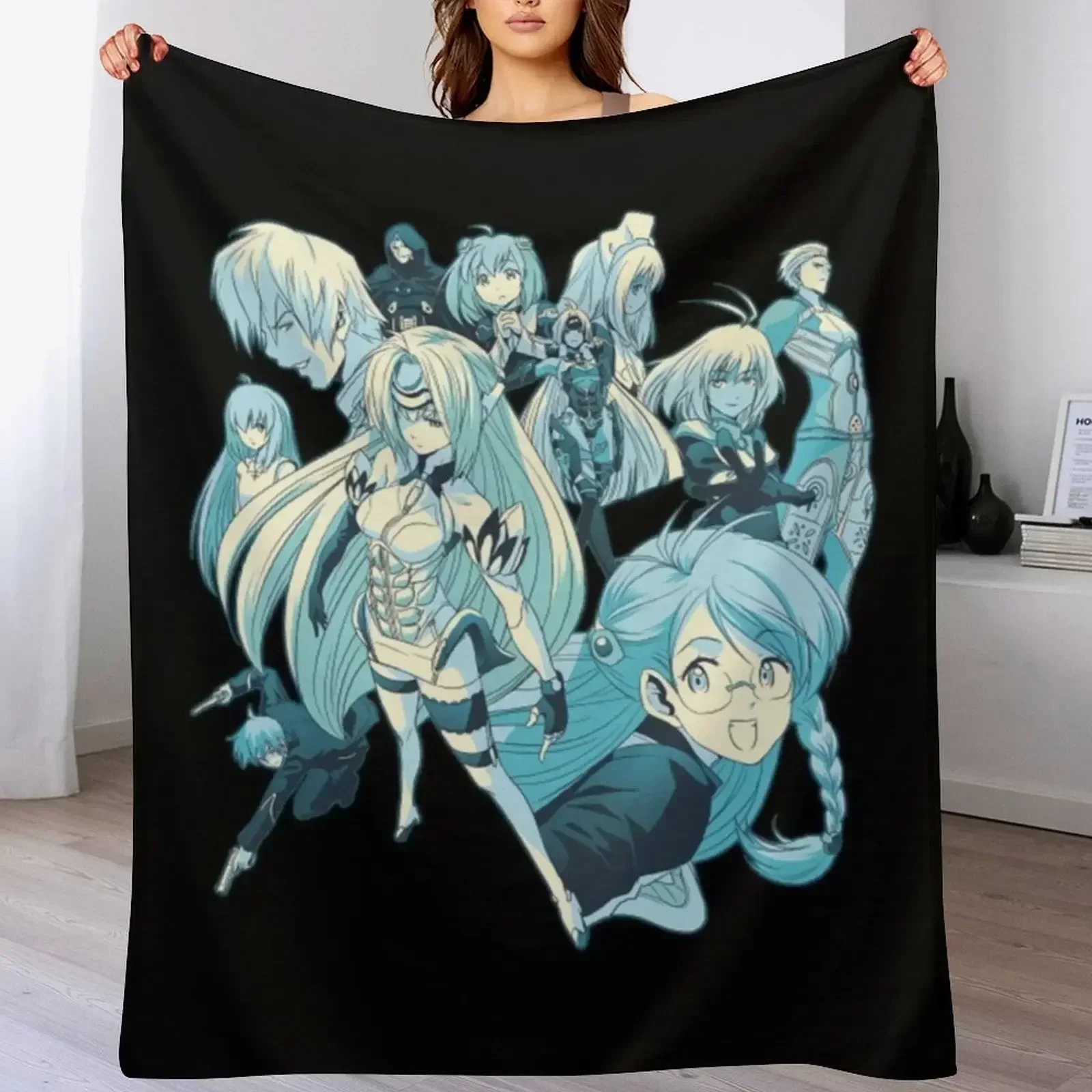 Одеяло Xenosaga одеяло для пикника пляжные мягкие одеяла