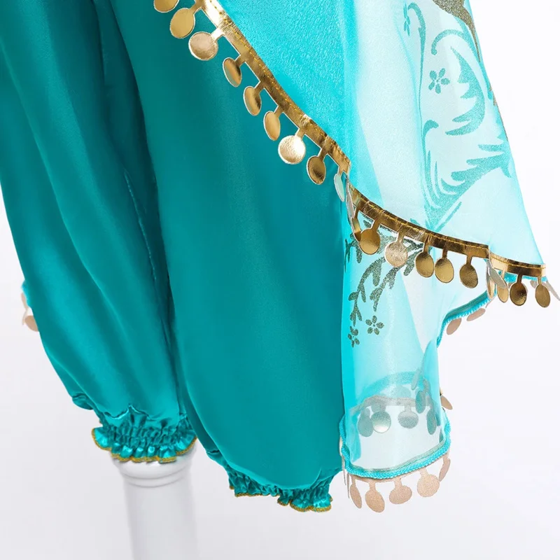 Платье принцессы жасмин модель на день рождения для Хэллоуина карнавала косплея