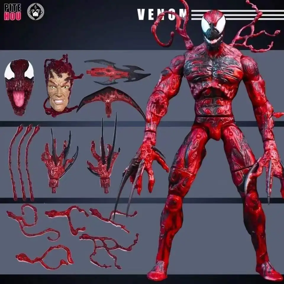 

Marvel Legends Series Venom Red Venom Carnage PVC Action Figure 21cm