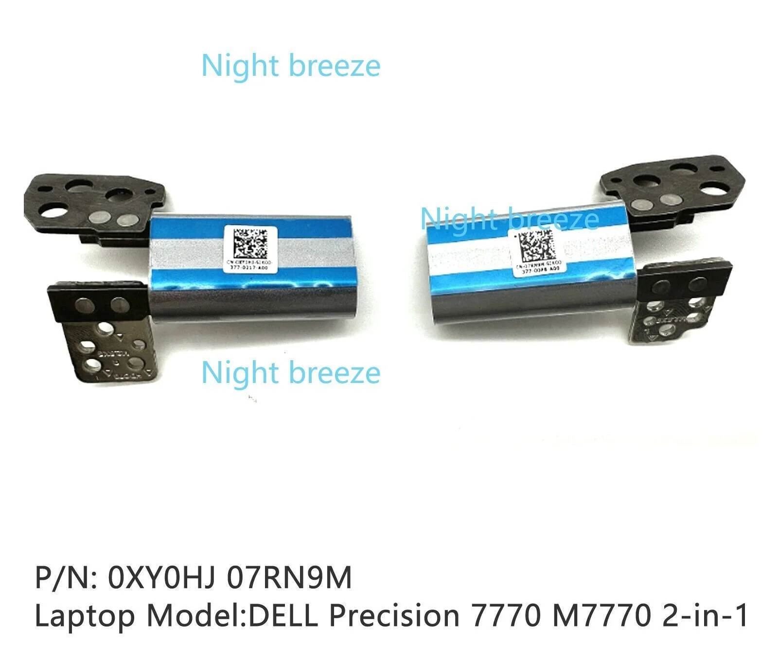Новинка 0XY0HJ 07RN9M для DELL Precision 7770 M7770 2-в-1 ЖК-шарниры ось R + L