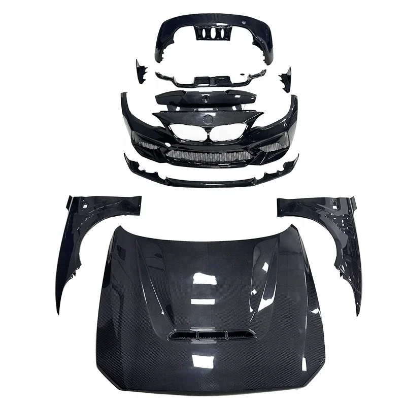 SPC M2 Dry Carbon Fiber Tuning Body Kit для BMW F87 Competition Weight Losing Panel Автомобильная часть