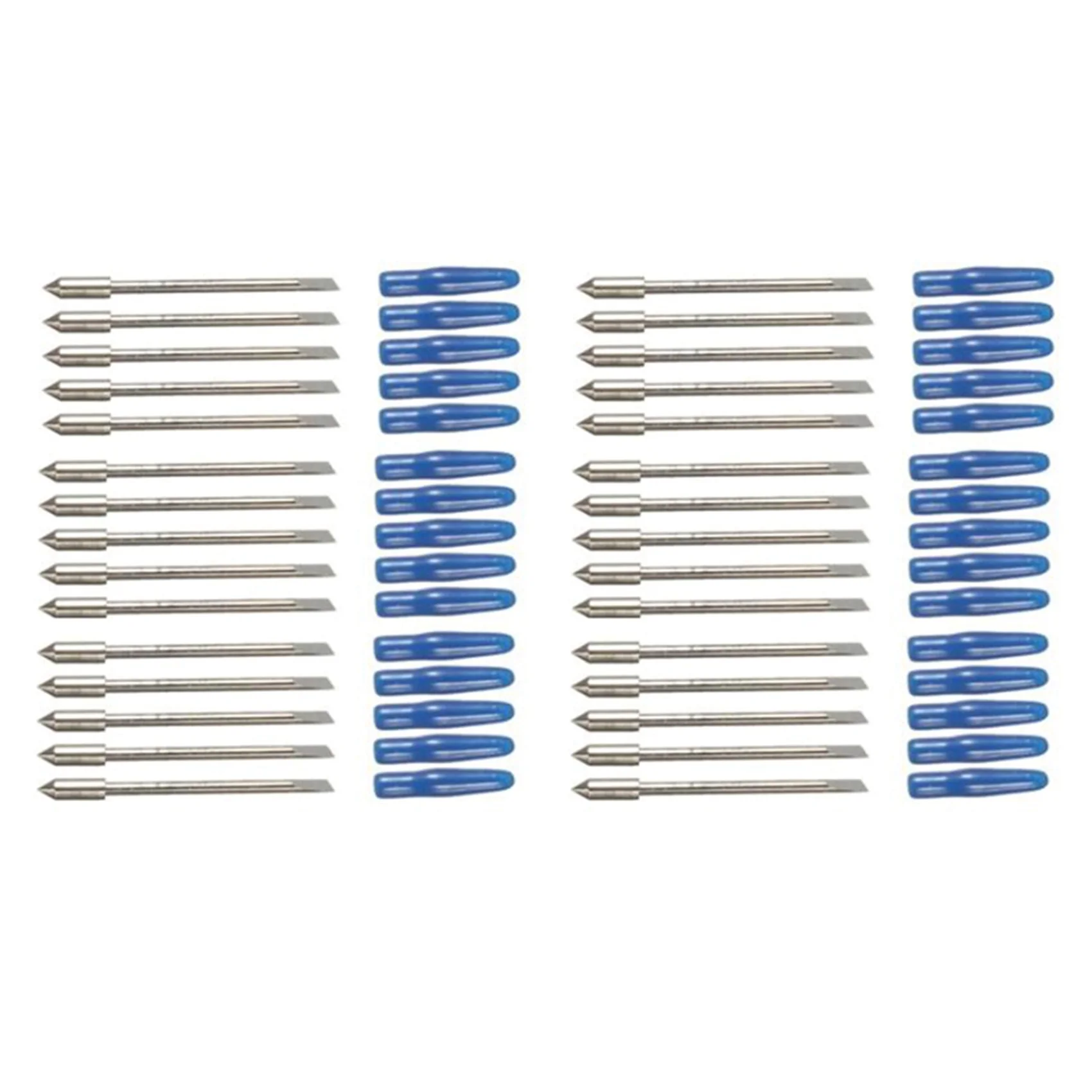 

Retail 30Pcs 60 Degree Cutting Blade For Graphtec CB09 Silhouette Cameo Craftrobo Vinyl Cutter Blades CB09U Knife
