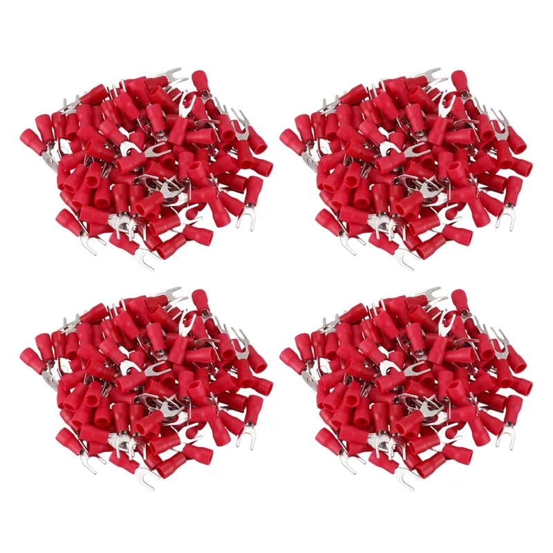 

400 шт., вилка 4 мм AWG 22-16, предварительно Изолированная фотография