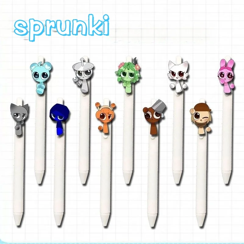 Sprunki Pen 0 5 OREN CLUKR MR.FUN COMPUTER SIMON TUNNER WENDA PINKI Мультяшная креативная музыкальная игра