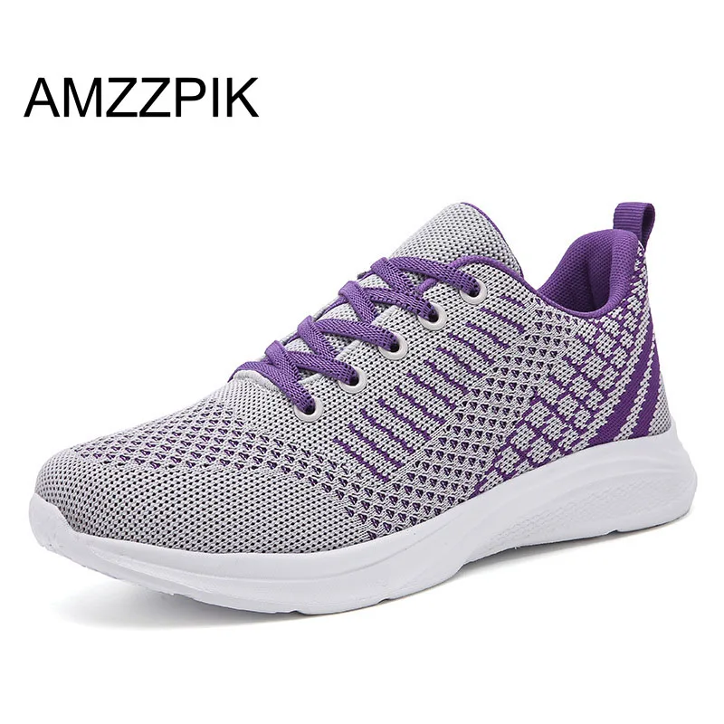 

New 2022 Women Running Shoes Breathable Outdoor Sports Shoes Lightweight Sneakers for Women Comfortable Athletic Couple Footwear