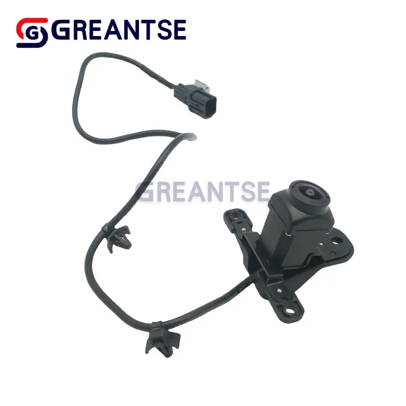 

95780B8600 передняя решетка камеры вокруг просмотра, черная для Hyundai Santa Fe 2017-2019, автозапчасти, аксессуары