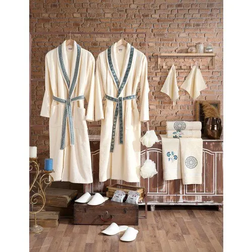 

Family Robe Set Cotton 16 Piece, Towel, Size Towel, Face Towel, 100 cotton 2021 Model Male-Female, One Size Towel Set