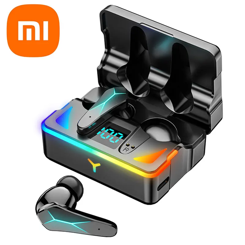 

Xiaomi Fone Bluetooth Headset X7 Gaming Low-latency Colorful Breathing Light Bilateral Stereo Headphones Waterproof Headphones