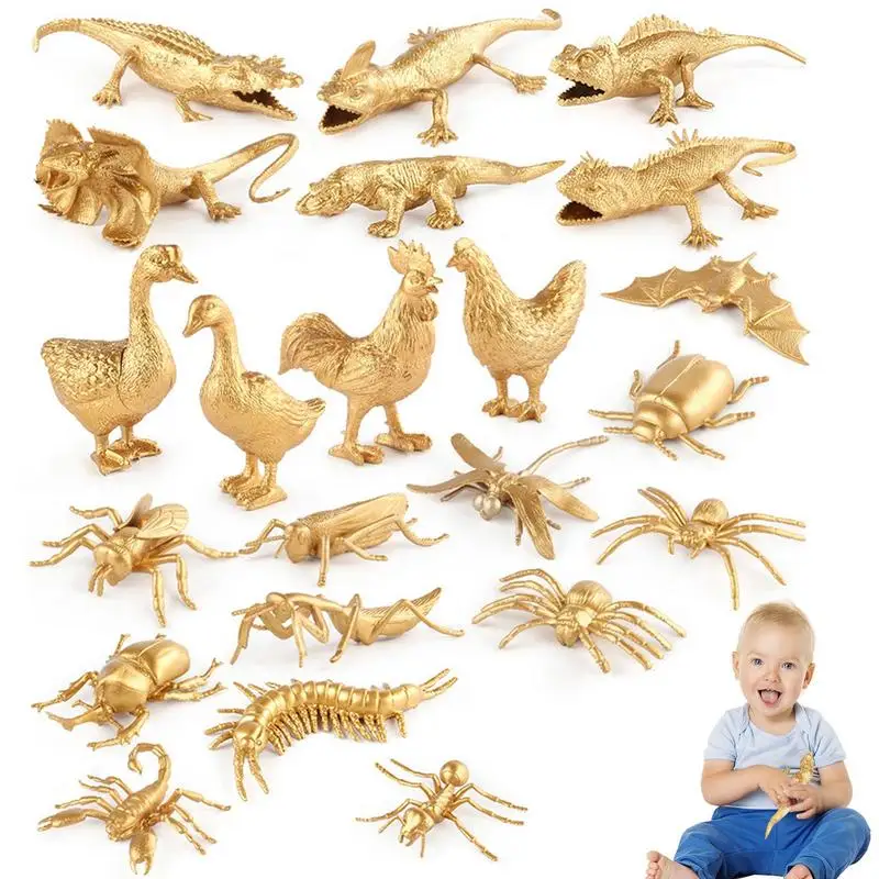 

22 шт./комплект, мини-фигурки животных