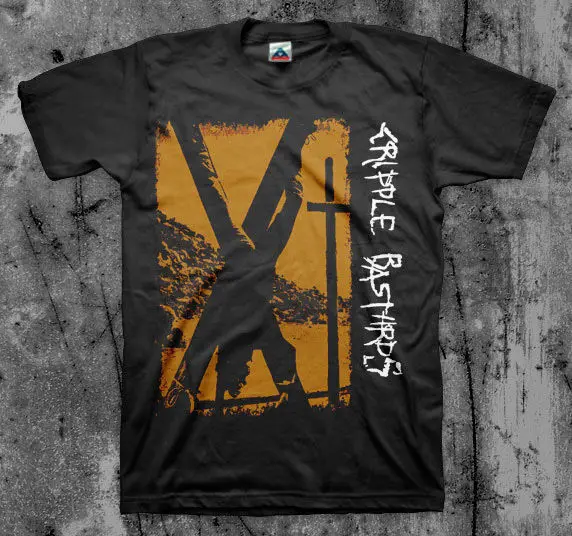 Футболка с надписью исказочные ублюдки (напалм криптотический убой шлифовальный