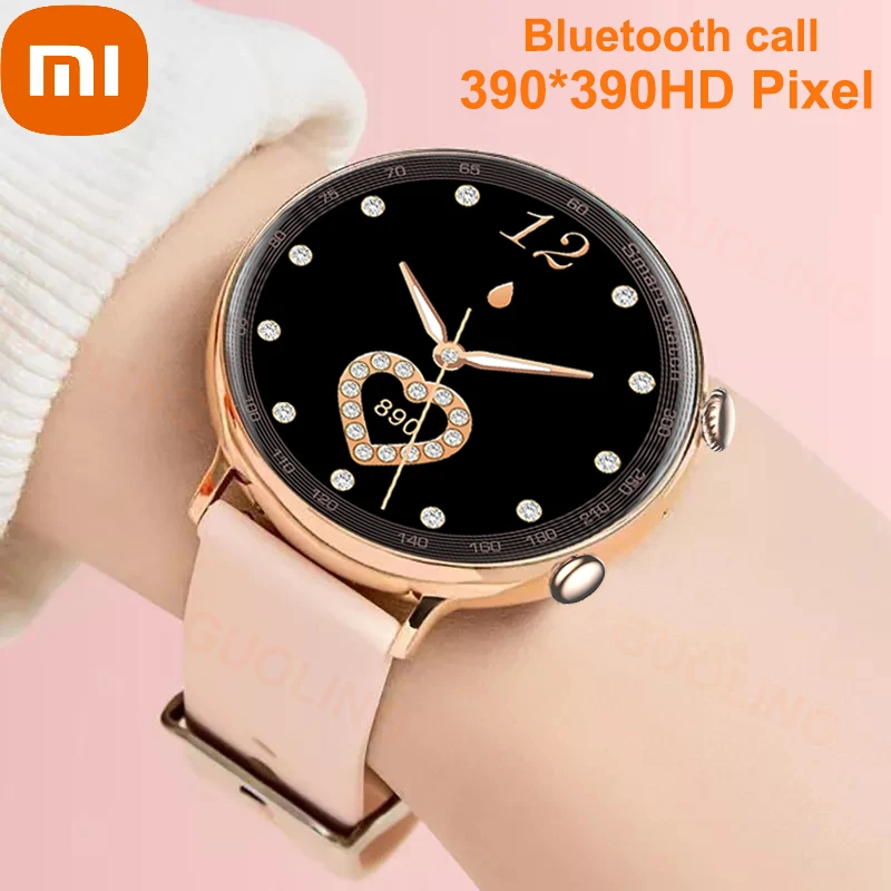 

Xiaomi 2022 New Bluetooth Call SmartWatch Men Women Heart Rate Monitor Fitness Tracker Music Player 1.36 Inch 390*390 Smartwatch
