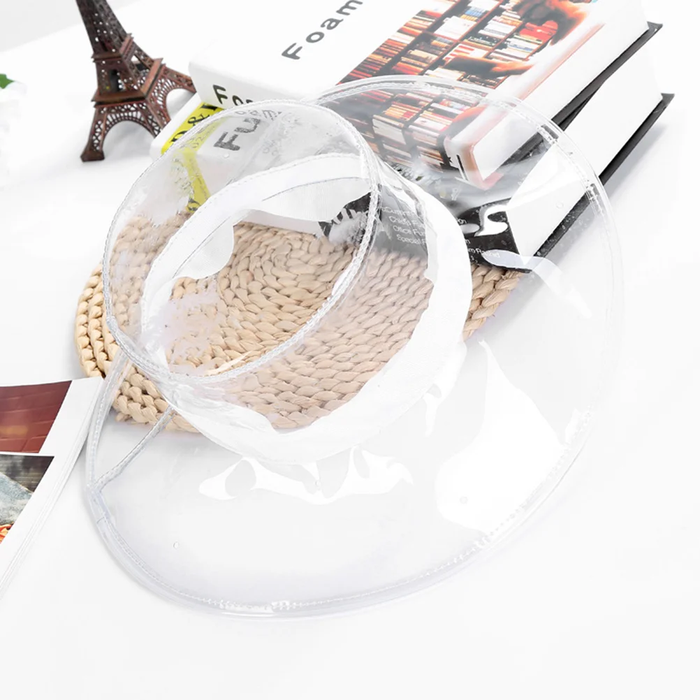 

Women's Hats & Caps Sun Transparent Leopard Print Fisherman White Waterproof Miss