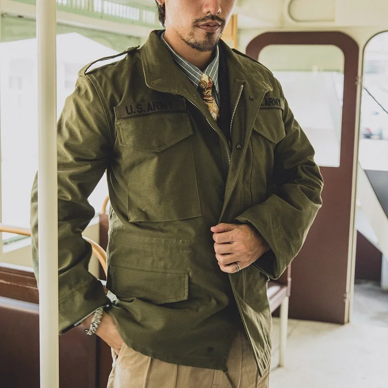 

M65 Read Description! High Quality Cotton Asian Size Reissue Hand-Made Classic US Army Jacket