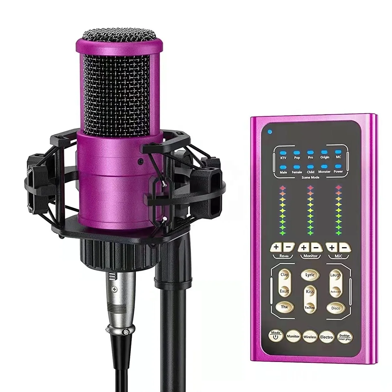 

Многоканальная звуковая карта с аудиоинтерфейсом и встроенным микрофоном