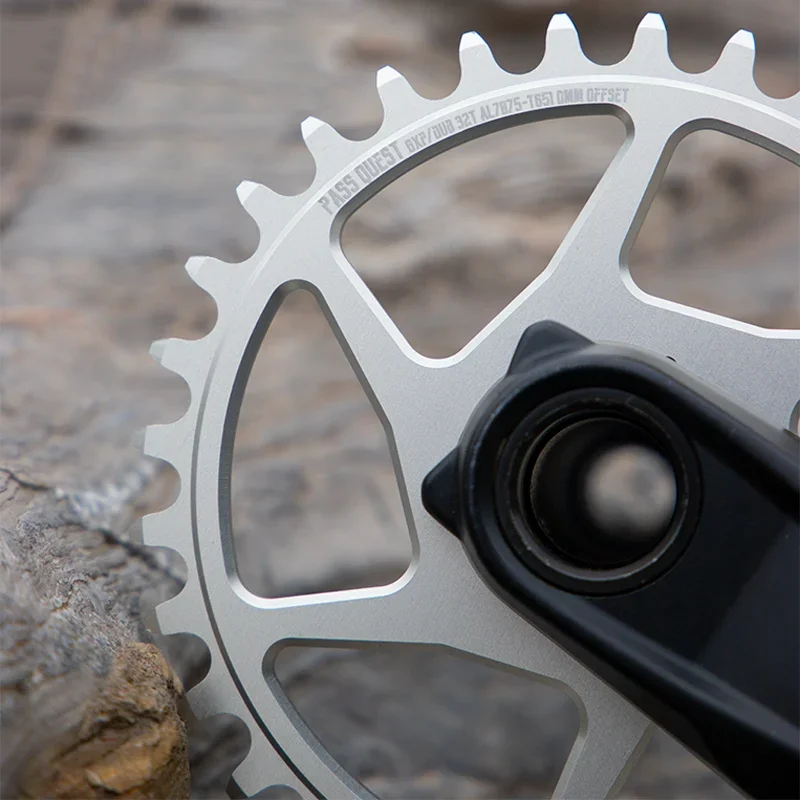 Фото 4 болта 104 Bcd Звездочка 3 болта с прямым креплением для Sram Xx Xx1 X01 Crown 28 30 32 34 зубца, одна скорость, 1x звездочка Mtb №5