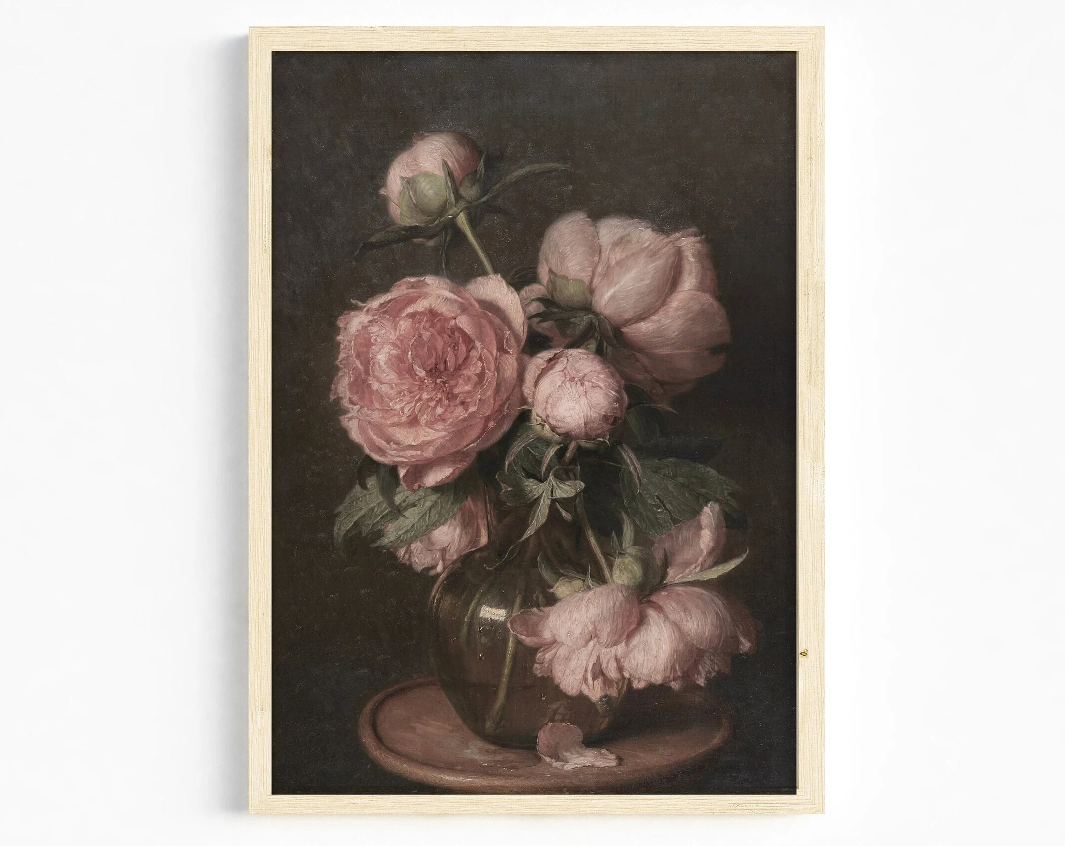 

Цветочный натюрморт, печать на холсте