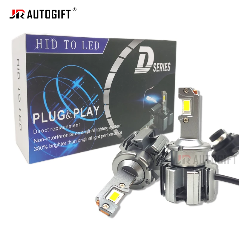 D1S LED Headlight Canbus HID D3S Bulbs D2S D4S D5S D8S Auto Bulb 100W 40000LM Super Bright D1R D2R D3R D4R Car Lamp CSP 6500K