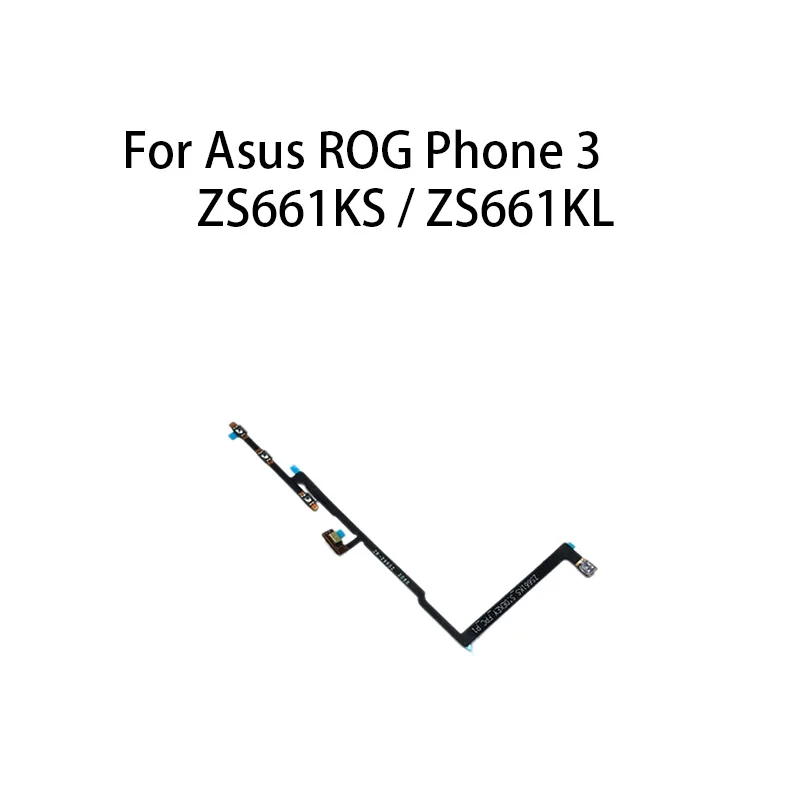 Кнопка питания и Кнопка громкости гибкий кабель для Asus ROG Phone 3 ZS661KS ZS661KL I003DD Кнопка питания и Кнопка громкости гибкий кабель для Asus ROG Phone 3 ZS661KS ZS661KL I003DD
