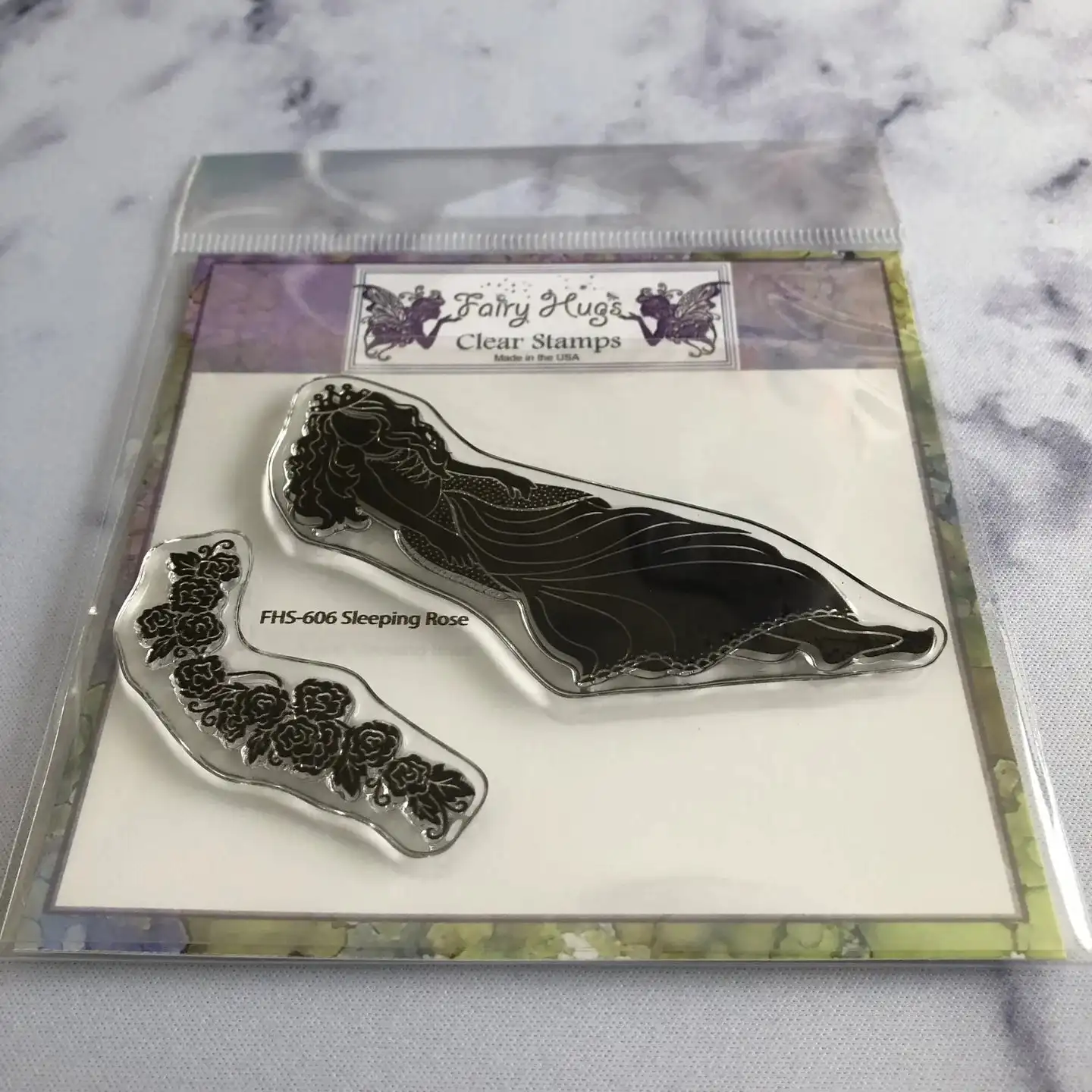 

2023 New Sleeping Rose Clear Stamps For DIY Craft Making Paper Greeting Card and Scrapbooking