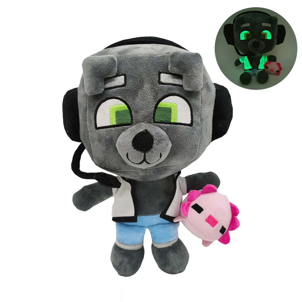 

Bobicraft Gitd волк плюшевая игрушка мягкая плюшевая собака кукла милая игра персонаж Игрушка день рождения детей, мальчика подарок