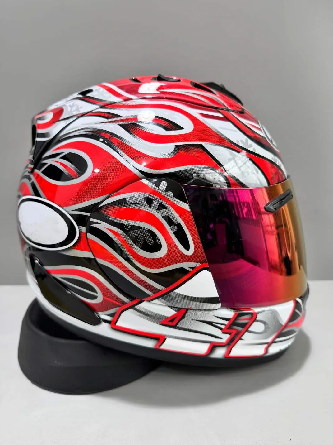Фото RX-7X Haga GP Мотоциклетный шлем RX7X Полнолицевой шлем RX-7X Corsair-X RX-7V Размер Casco M-XXL Япония №2