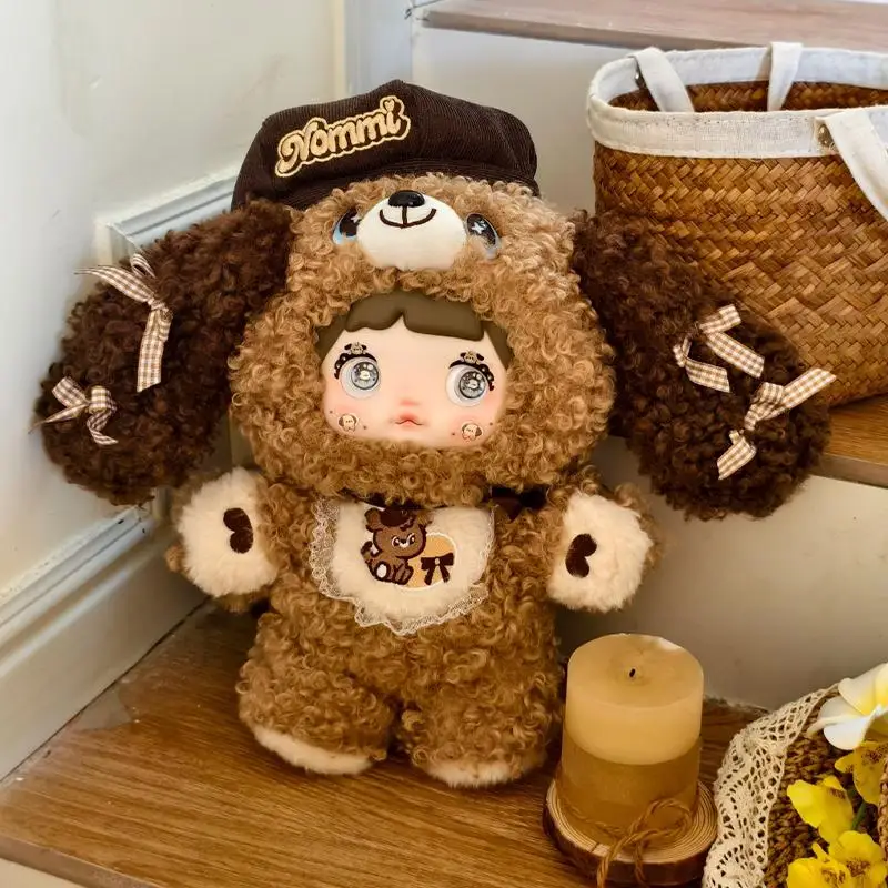 Подлинная фигурка шоколадной собаки Nommi 400 виниловая кукла украшение для комнаты