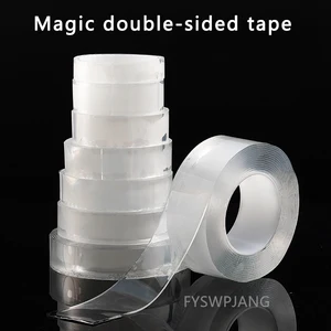 Double Side Tape Feature Waterproof Reusable Adhesive Transparent Glue Stickers Suit for Home Bathro in Pakistan