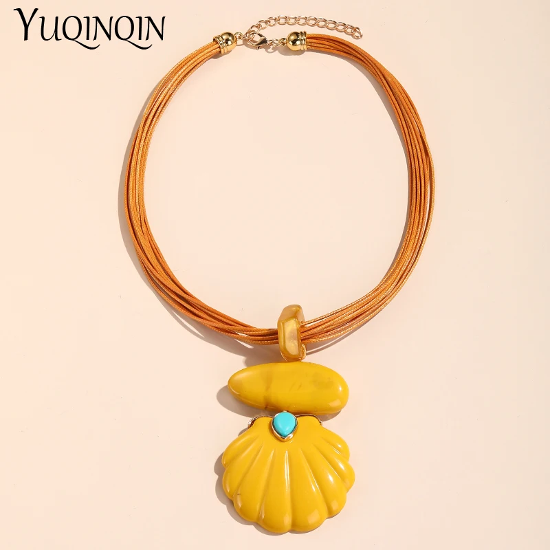 Женское винтажное длинное ожерелье с подвеской элегантное Ювелирное Украшение