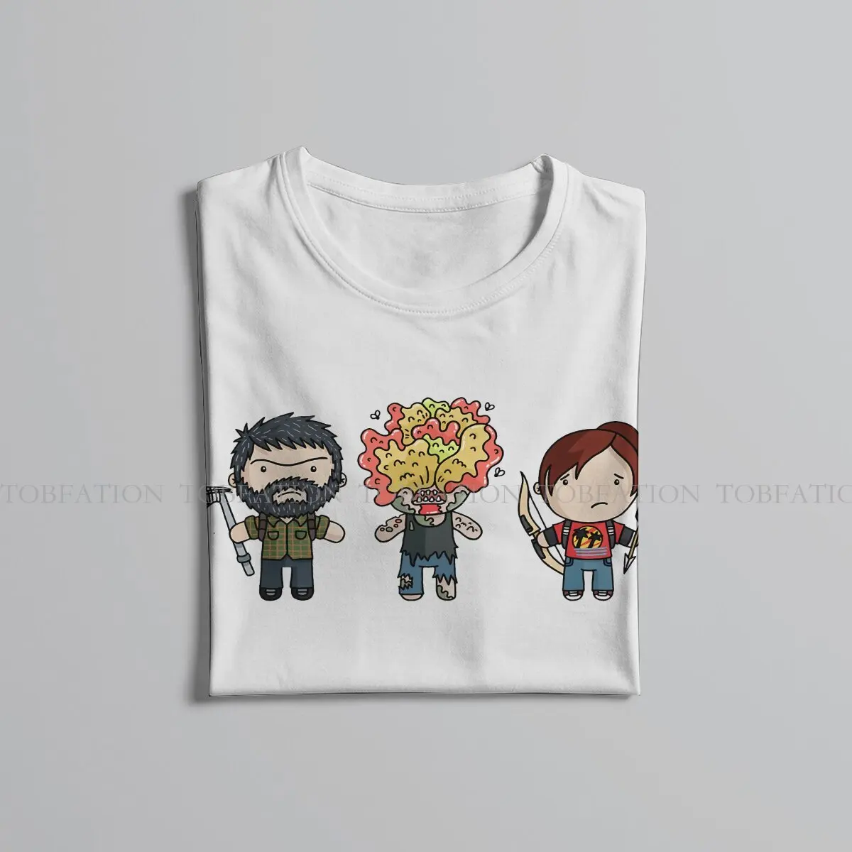Оригинальные футболки The Last of Us Tv Series Мужская футболка с классическим мультяшным