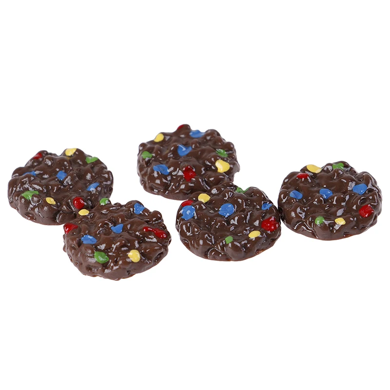 

5Pcs/pack DIY Chocolate Bean Biscuits Polymer Slime Box Toy For Children Charms Modeling Clay Accessories Kids Plasticine