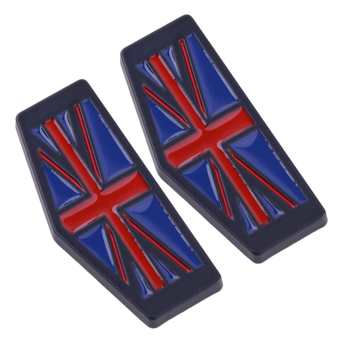 

2pcs Universal 3D Union Jack UK Flag Trunk Fender Emblem Badge Decal Sticker Car Styling Decoration