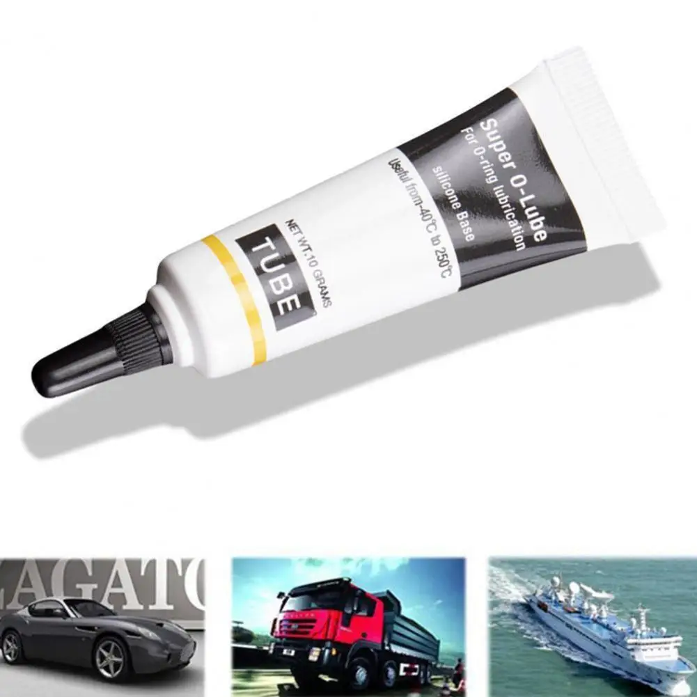 

10g Practical Waterproof Silicone Lubricant Grease Silicon Grease Waterproof Corrosion-resistant