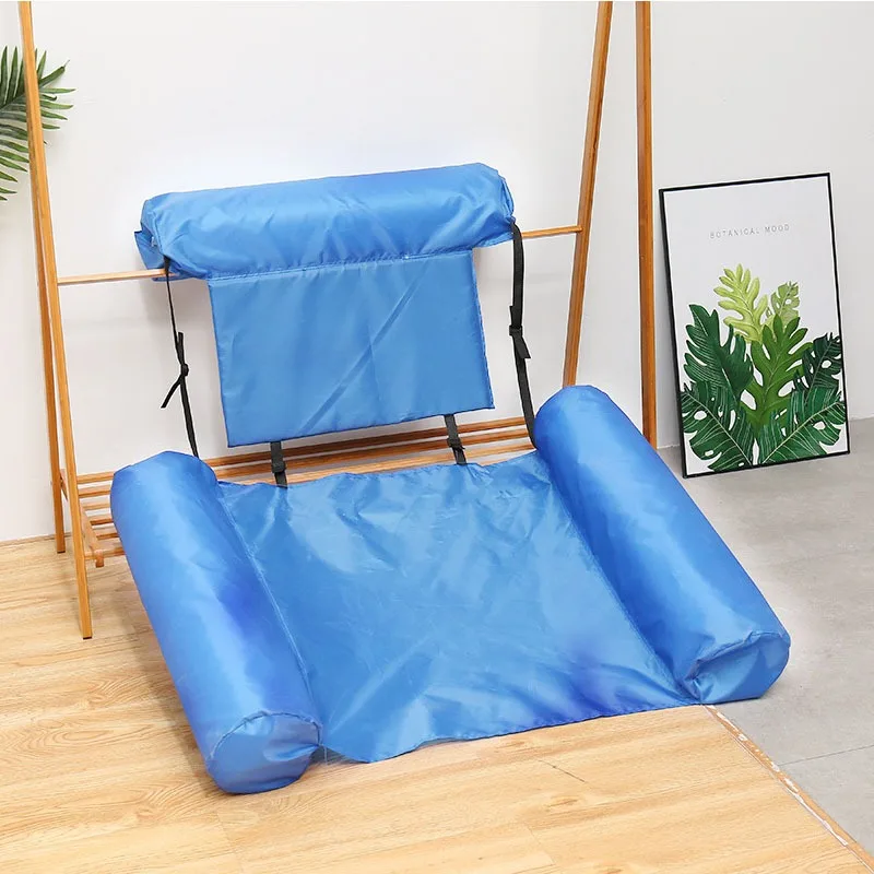 Надувной складной матрас с плавающим рядом кровать пляжный бассейн шезлонг для