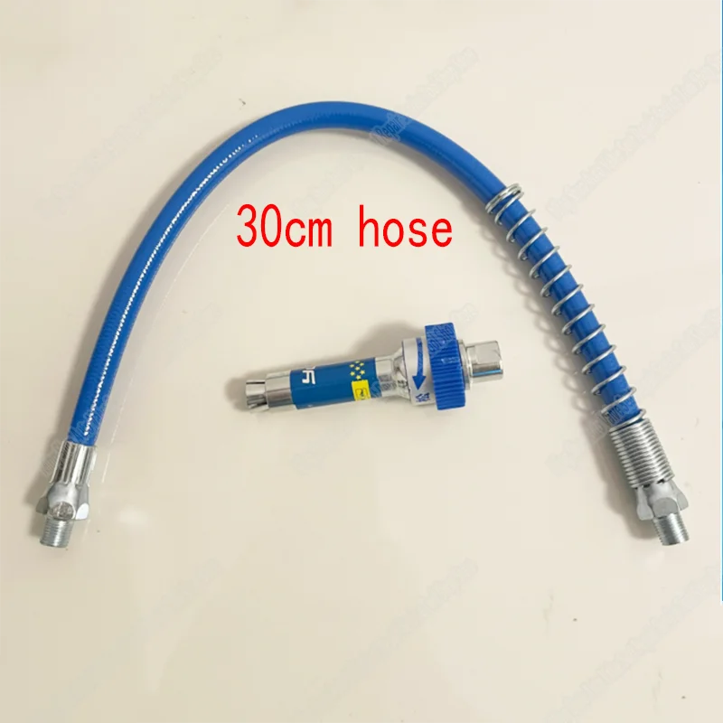 

Комплект смазочных соединителей высокого давления для шлангов, муфта для смазочного пистолета 10000 PSI, муфта для концевых соединителей 1/4 дюйма, адаптер NPT