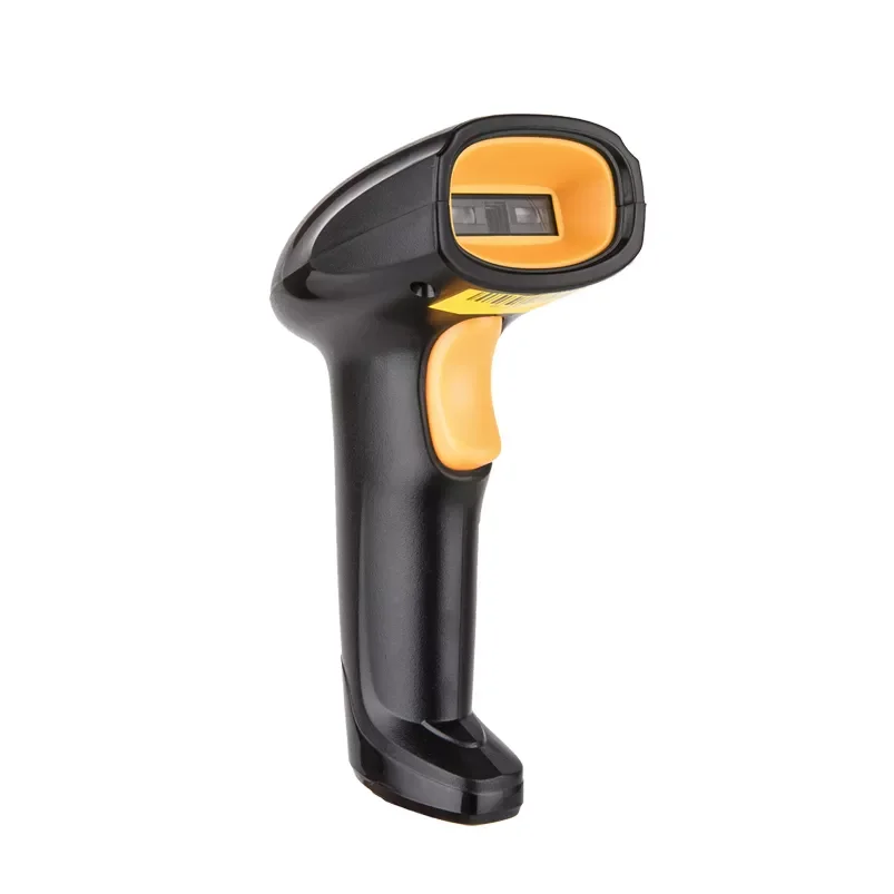

NEW2023 Cheapest 1DLaser handheld barcode scanner Wired barcode reader with USBinterface wireless barcode scanner with memory gu