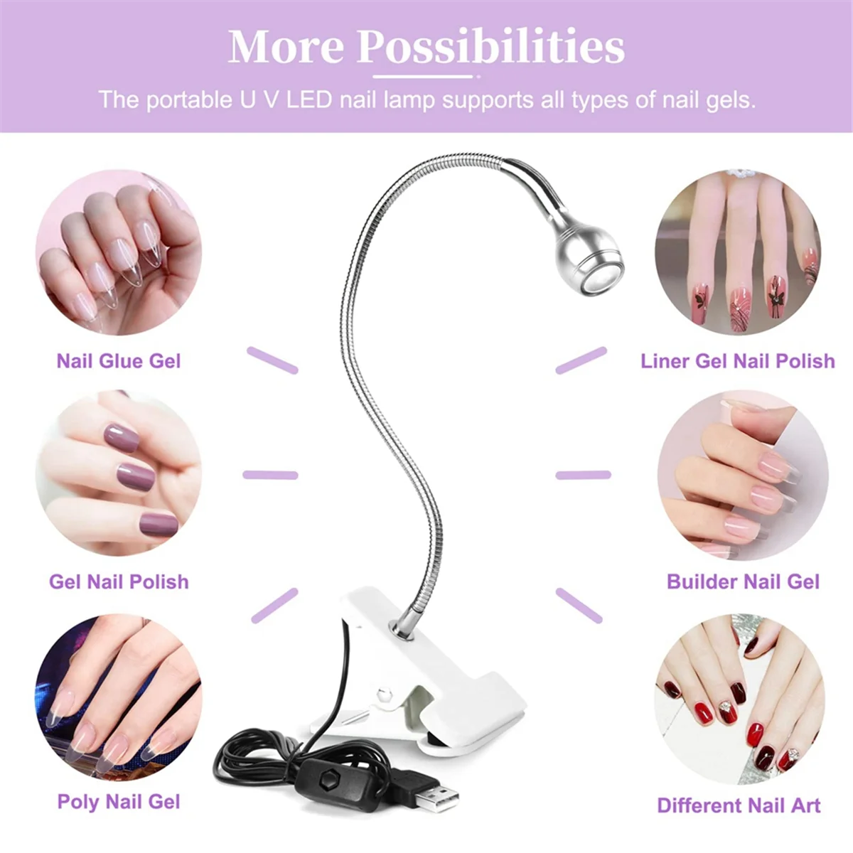 Суперпредложения УФ-светодиодная лампа для ногтей — мини-светодиодная гелевая X